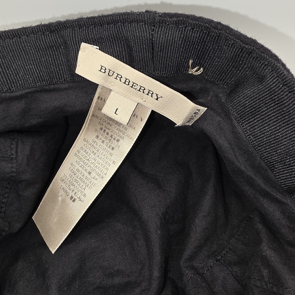 Burberry Edith Check Exploded newsboy hat. Wool Blend Sz L. - Picture 5 of 5